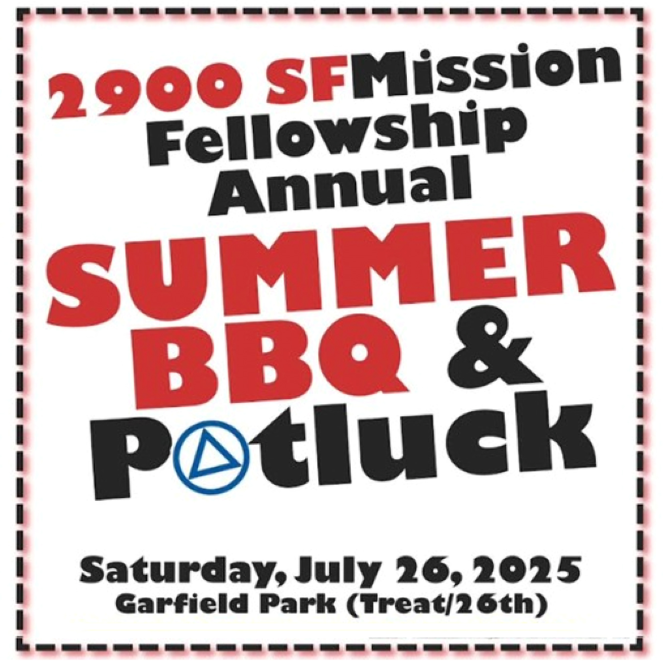 2900 SFMission Fellowship BBQ and Picnic